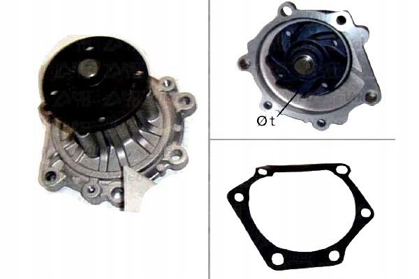 фото №1, Valeo насос wody toyota 4 runner 2.4 td rn10_. vz