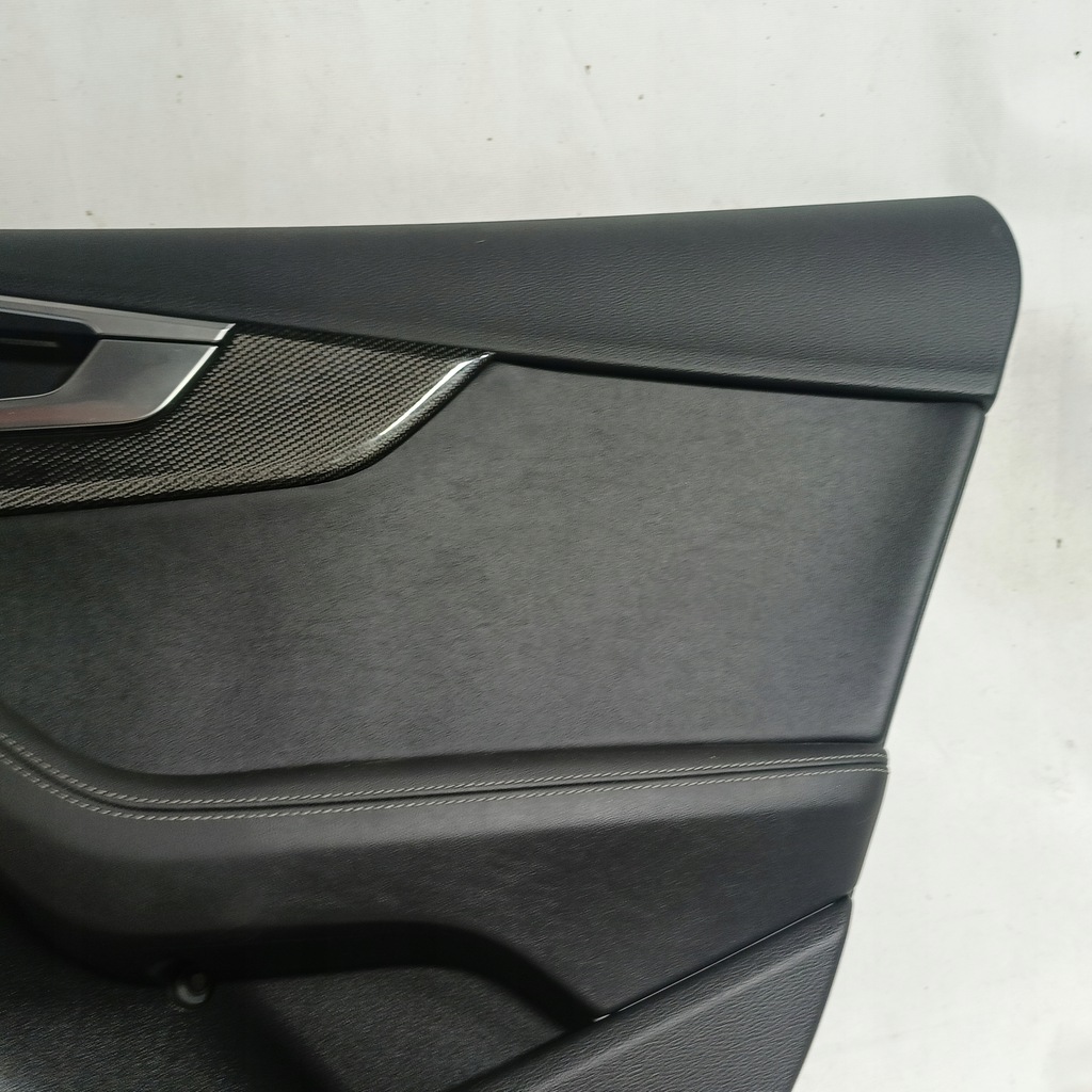 фото №12, Audi a5 s5 18- обшивка дверь левый правый задняя карбон кожа usa