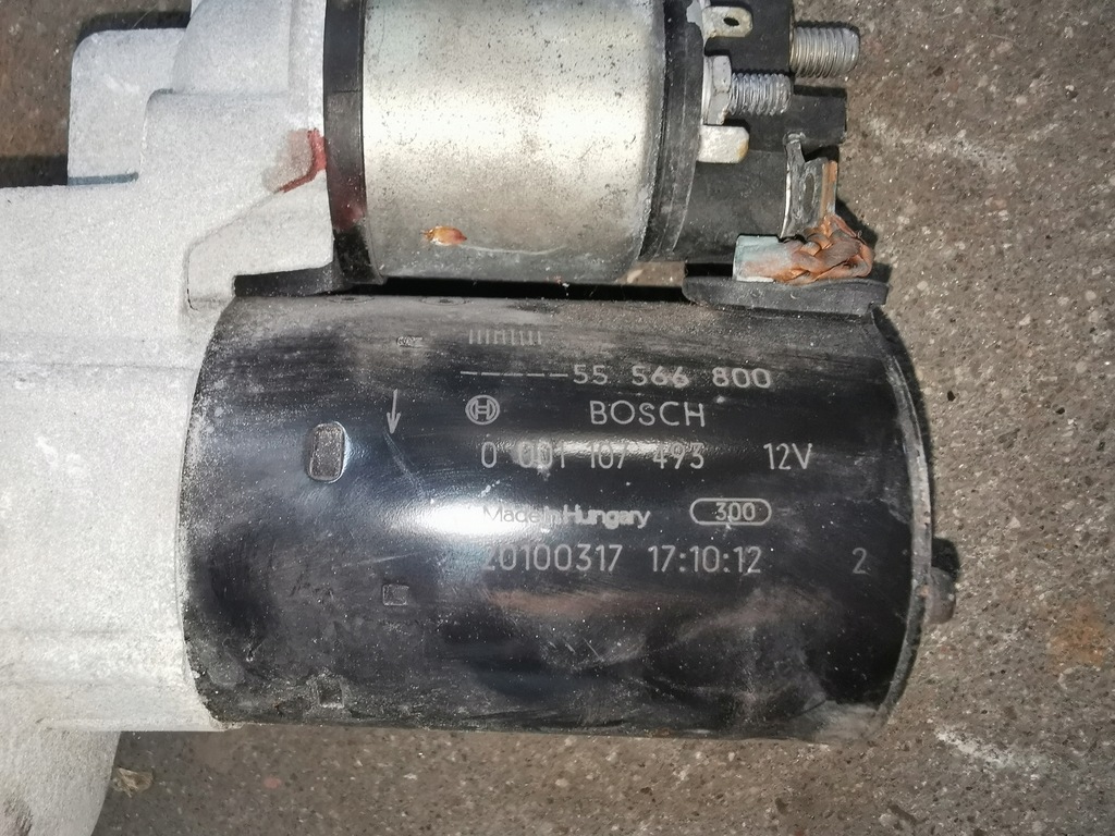 фото №4, Стартер opel astra iv j 1.4 бензин