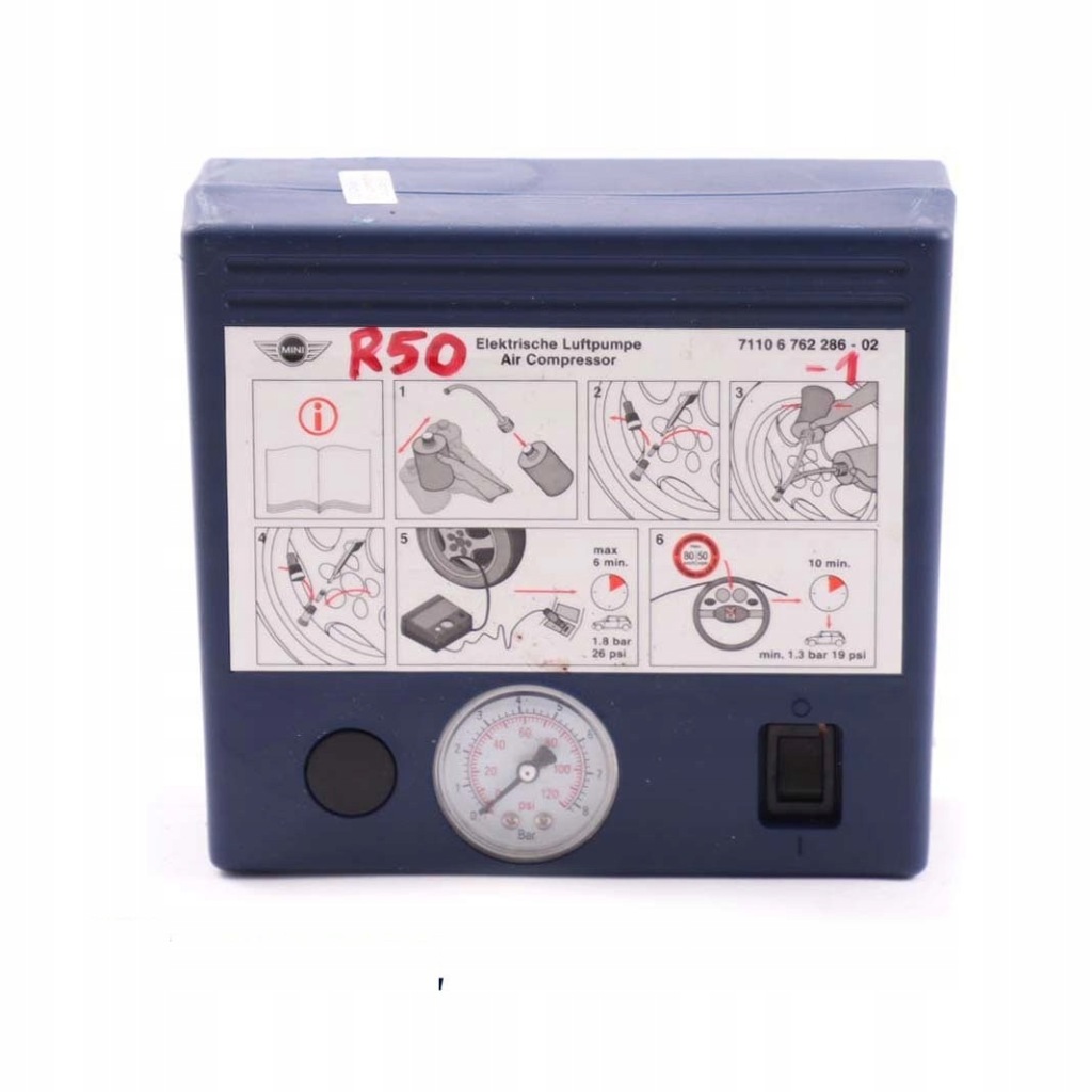 Купити Mini cooper r50 r53 r55 r56 r57 компресор помпа накачування kół 6762286