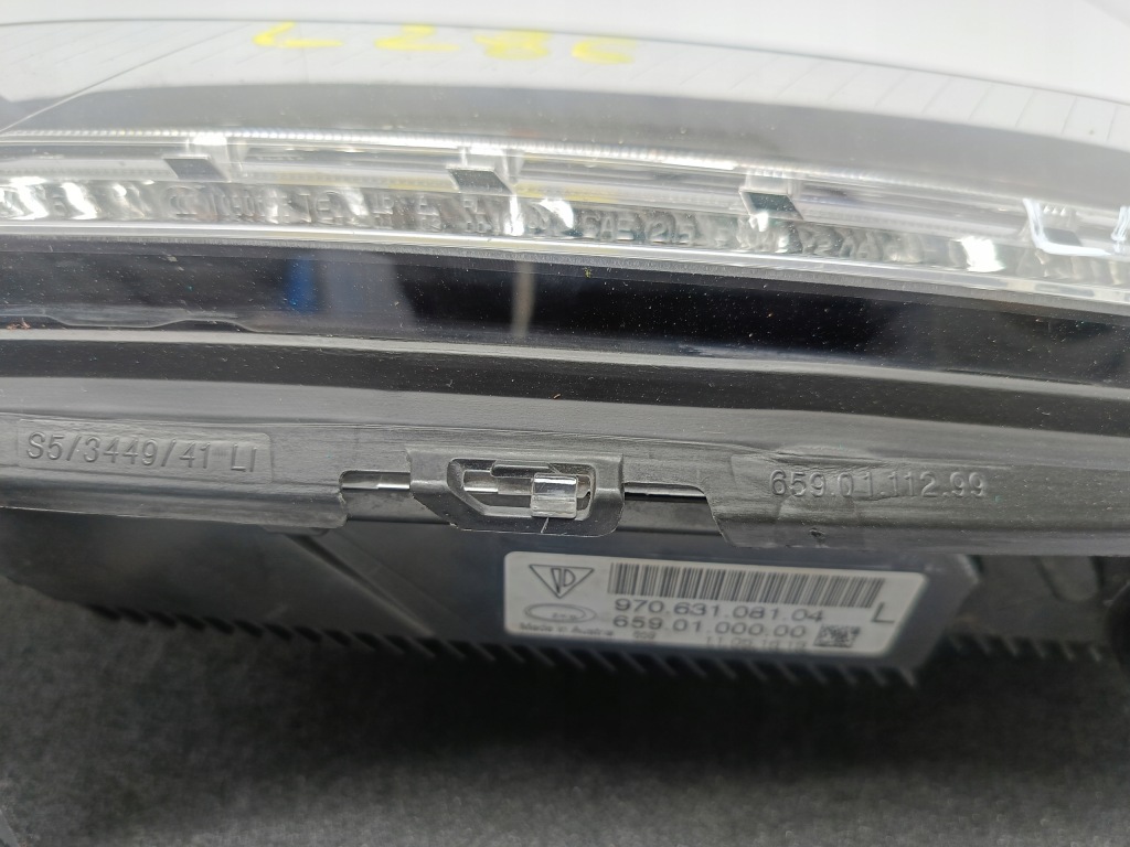 фото №11, Porsche panamera 970 09- протитуманна фара лампа поворотник drl лівий 97063108104