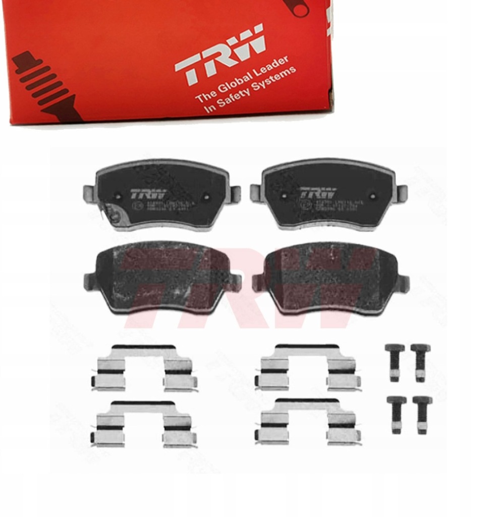 фото №1, Trw gdb3396 набір гальмівних колодок гальмівних, гальма дискові
