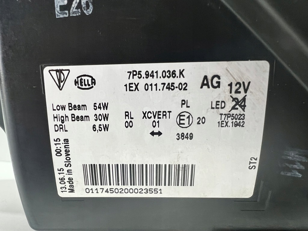 фото №9, Porsche cayenne lift 7p5 full led matrix лампа