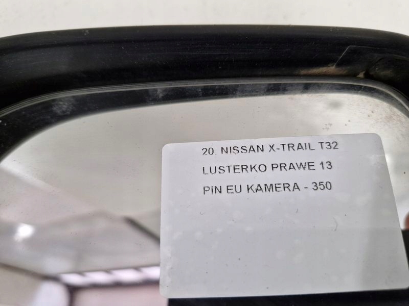 фото №10, Nissan x-trail t32 зеркало дверь правое 13 pin eu камера