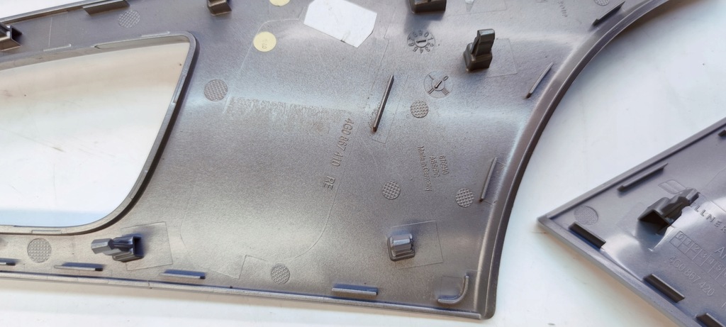 фото №11, Молдинг dekor декоры дверь audi a6 c7 комплект обычное окрашенный серые