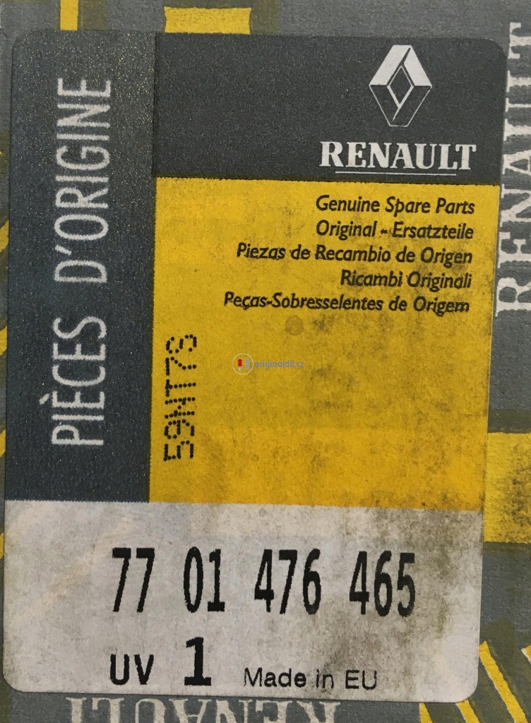 Renault шків генератора оригінал 7701476465 Ціна