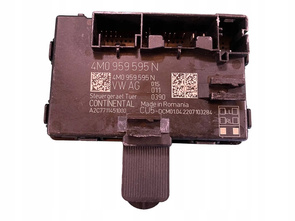 фото №1, 4m0959595n audi q7 4m блок управления дверь