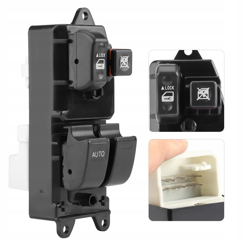 фото №5, Перемикач скло водія передній лівий toyota rav4 2000-2005 електричний