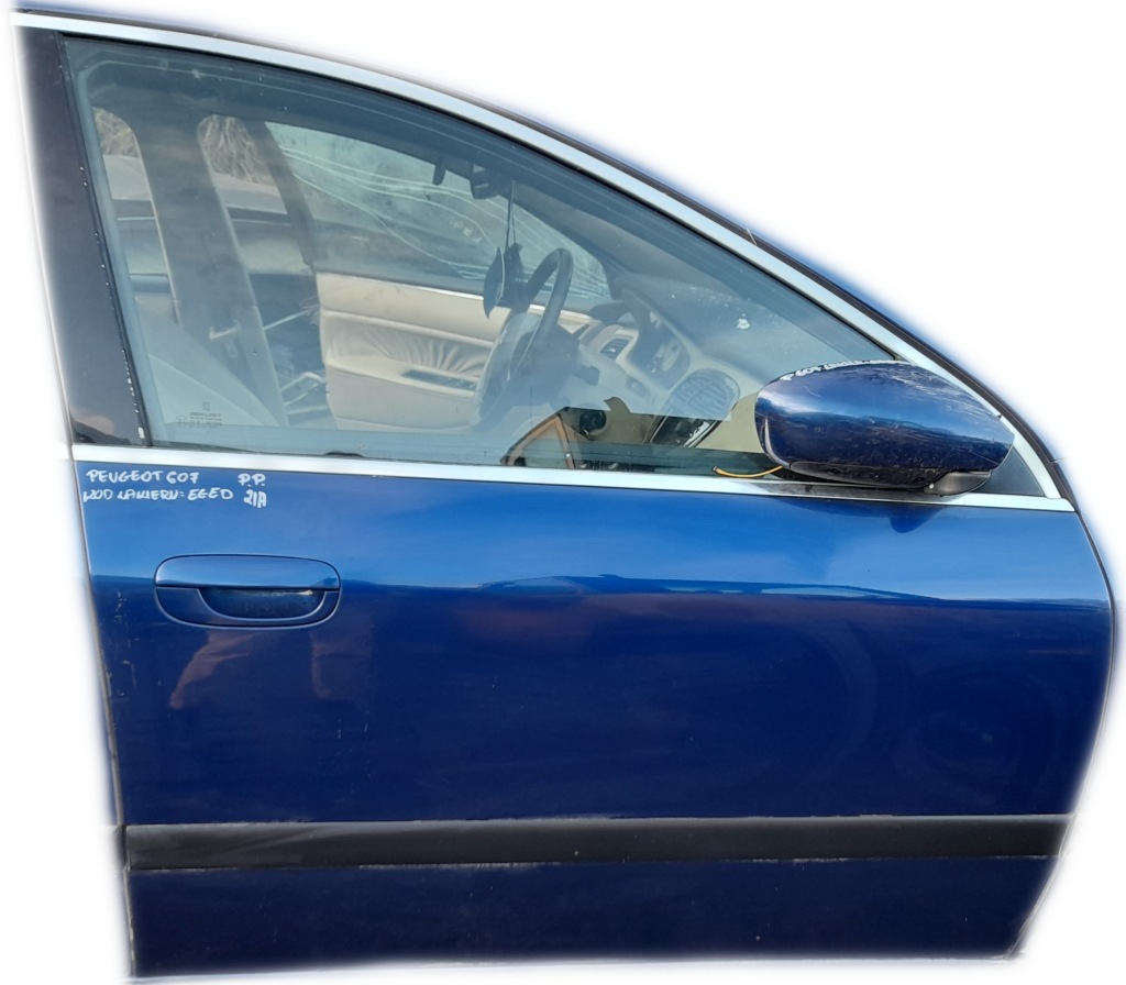 фото №1, Peugeot 607 двері правий перед праве передні eged