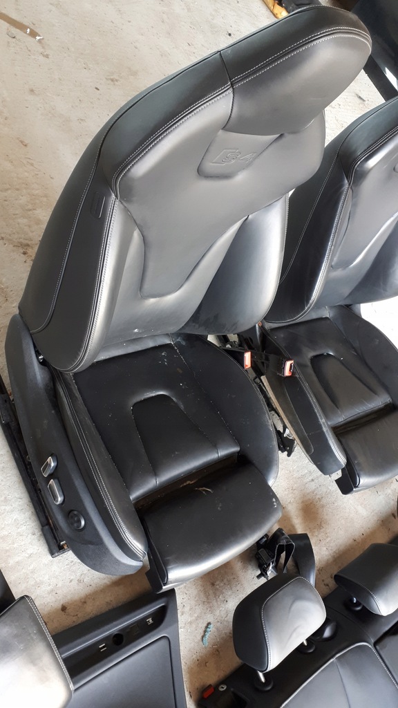 фото №9, S4 b8 a4 lift сиденья заднее сиденье кожа подогрев ковши