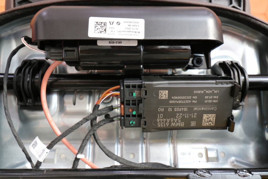 фото №14, Bmw x1 u11 салон сидіння заднє сидіння обшивки тунель шкіра vernasca mokka anglik