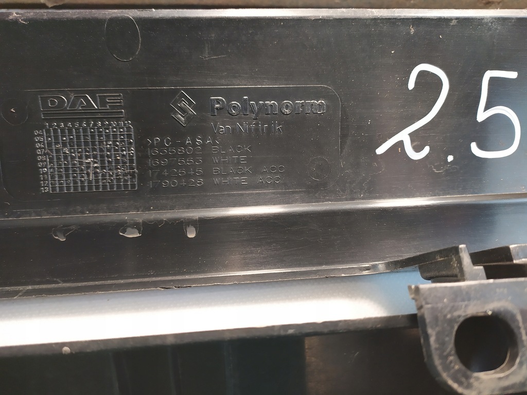 фото №16, Решітка радіатора решітка радіатора daf xf 105