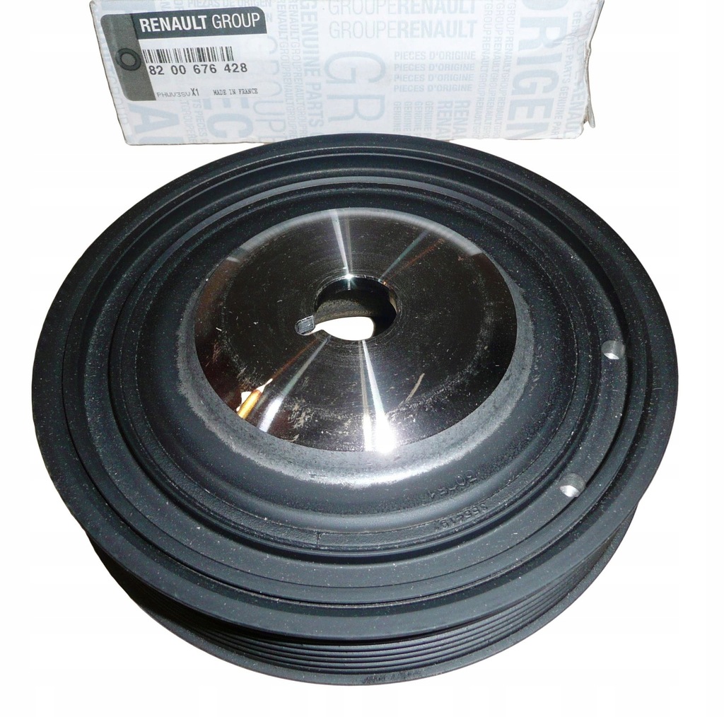 фото №1, Шків колінчастого вала renault clio iii modus clio iv 1.2 tce 8200676428 oryg