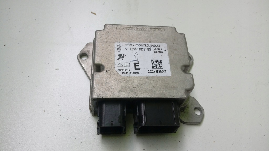 фото №1, Датчик подушка безопасности eb3t-14b321-eg ford ranger iv 18r