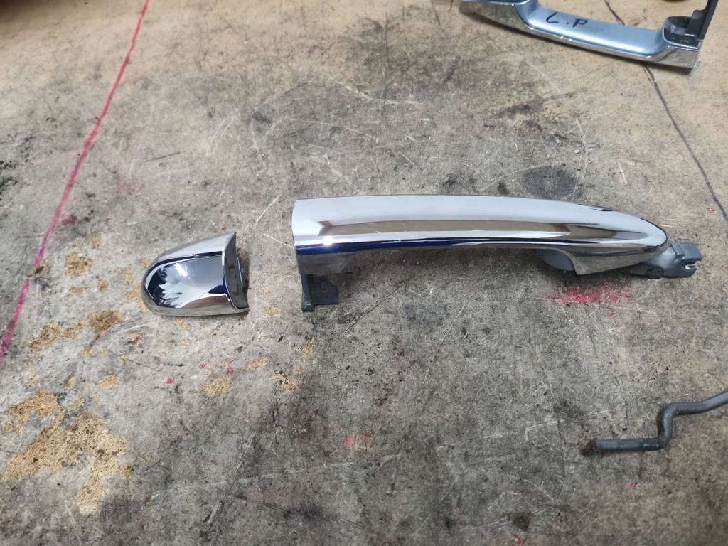 фото №3, Ручка двері mazda 6 ii gh lift лівий задня хром