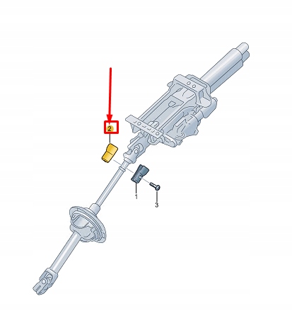 фото №1, Audi e-tron gt кермо колонка balancer вантаж 9j1419647c