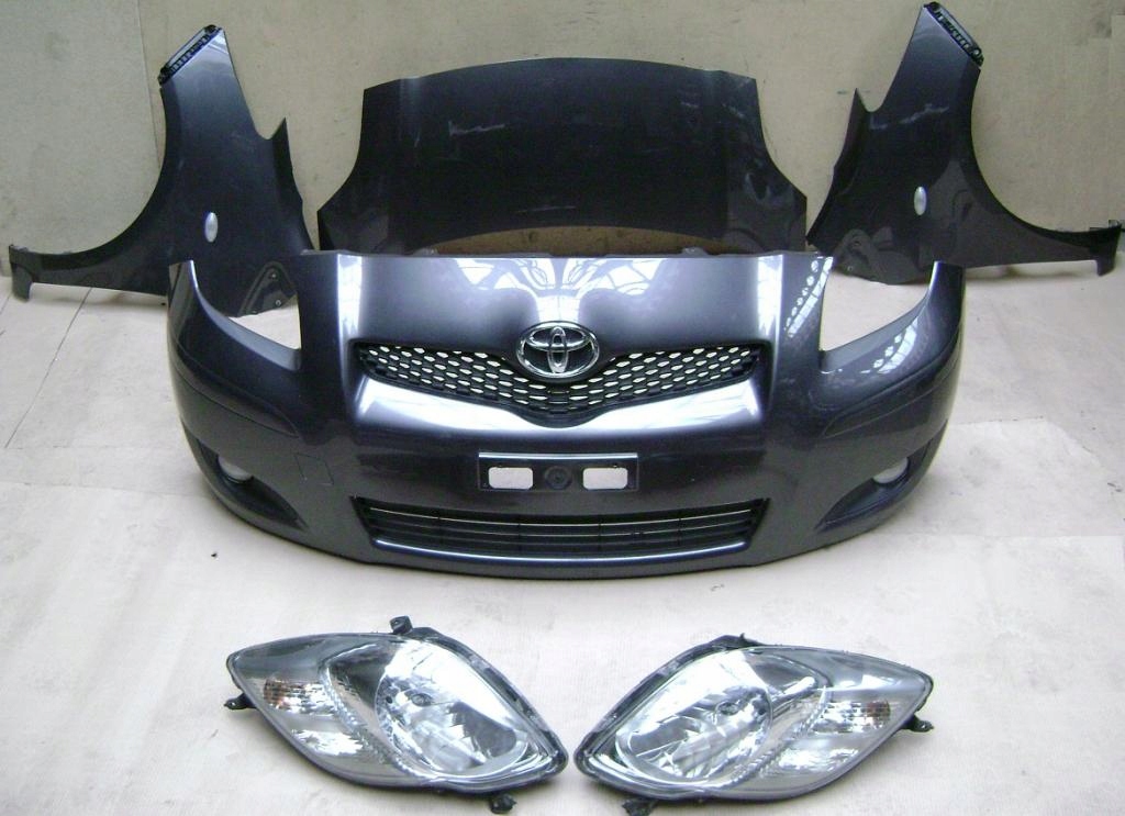 фото №1, Капот крила бампер перед toyota yaris ii lift 1f6