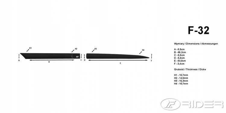 фото №10, Nissan note ii накладки бічний