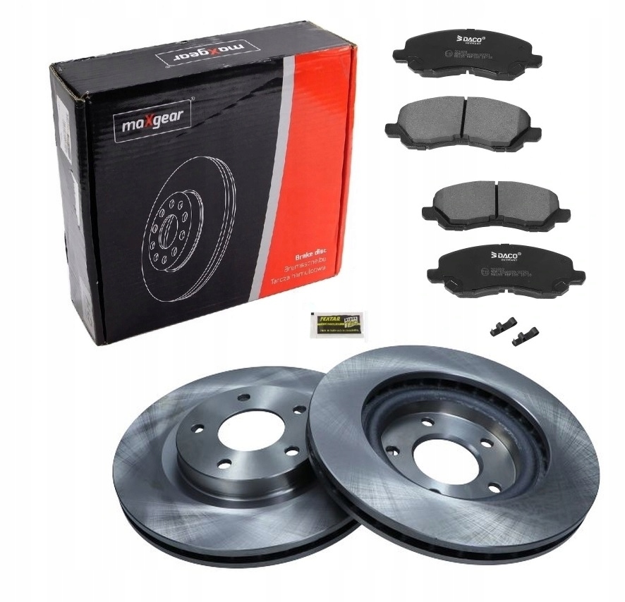 фото №1, Тормозные диски + тормозные колодки перед citroen c4 aircross 294mm
