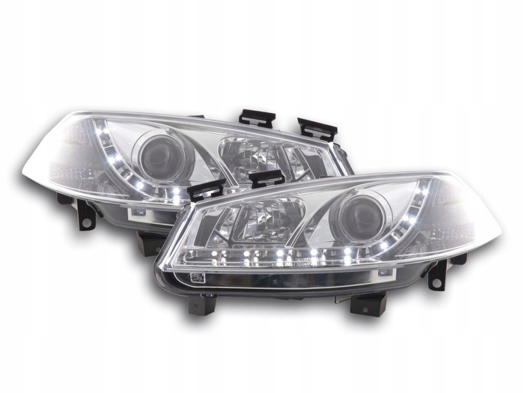 Купити Ліхтарі  перед daylight led renault megane 2 хром