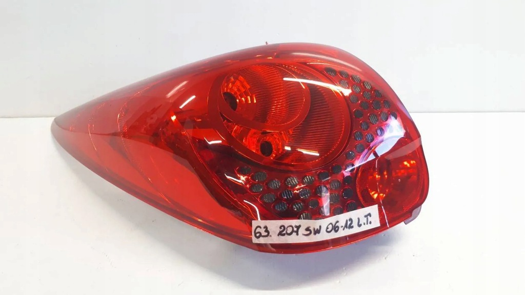 фото №2, Peugeot 207 sw com 2006-2012 лампа левая задняя