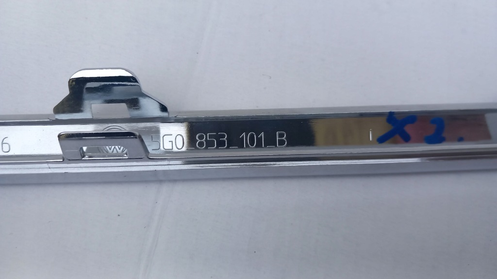 Купить Vw golf vii хром молдинг бампера перед bydgoszcz 5g0853101b