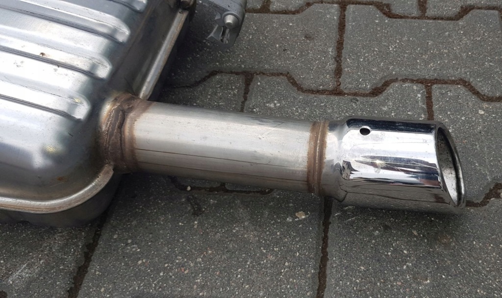 фото №10, Jaguar xf x260 2.0d 4x4 awd гаситель конечный выхлоп левый хром hx63-5k243-ne