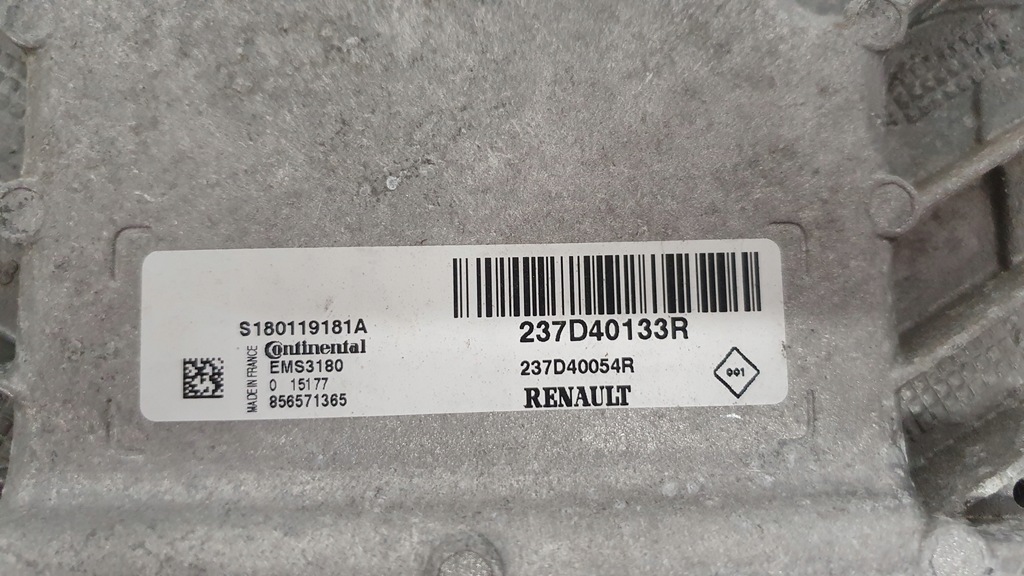 фото №2, Бортовий комп'ютер блок керування двигуна renault zoe 13-