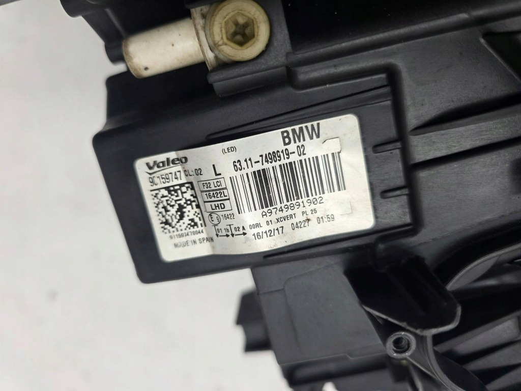фото №15, Bmw 4 m4 f32 f33 f36 lift lci лампа перед левая full led адаптивный eu 7498919