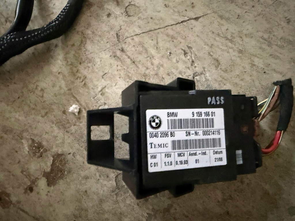 фото №1, Bmw e60 e61 модуль блок керування сидіння 9159166