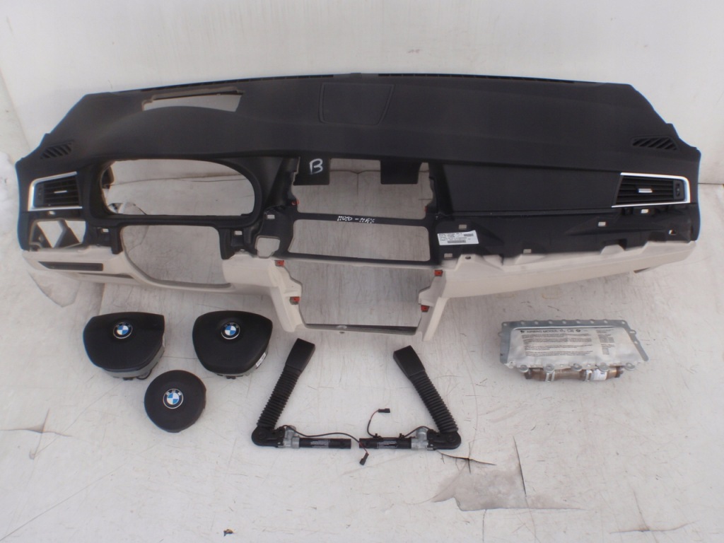 фото №1, Bmw 5 f07 gt krem приборная панель приборная панель консоль подушки безопасности