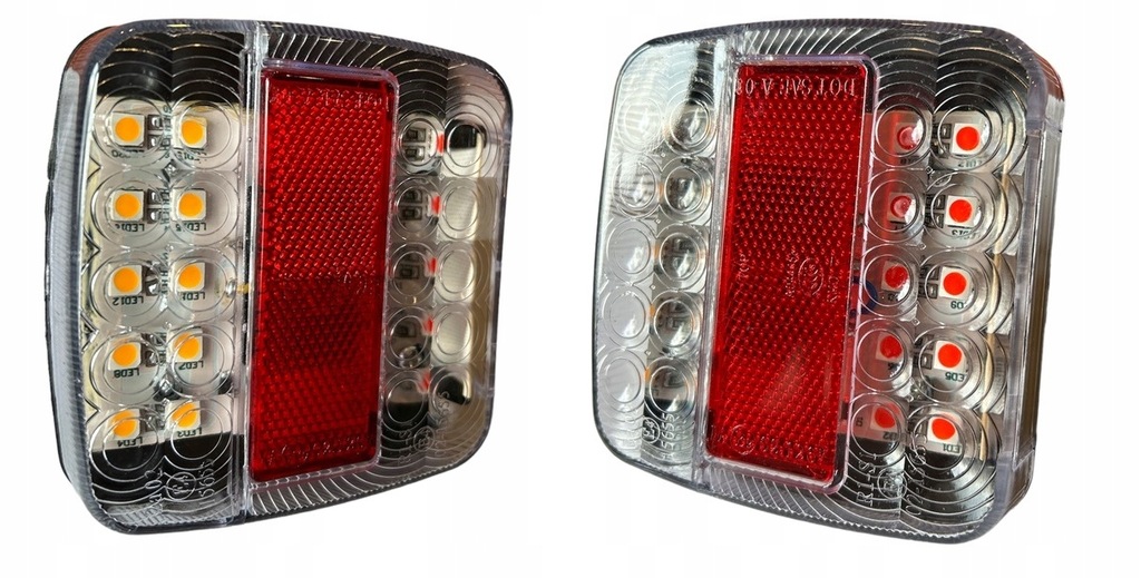 фото №5, Балка света, задняя балка бампер do прицепа лампы led длина l1250