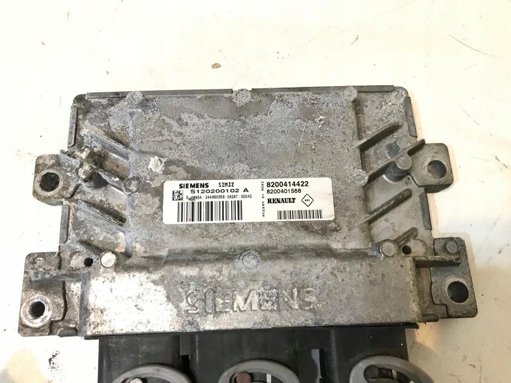 фото №3, Блок керування двигуна renault modus 1.2 16v 8200414422