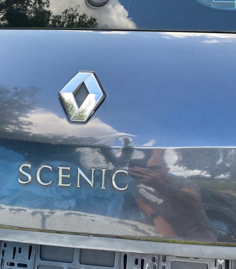 фото №2, Renault scenic ii 2 04 r крышка багажника багажника задняя teb66