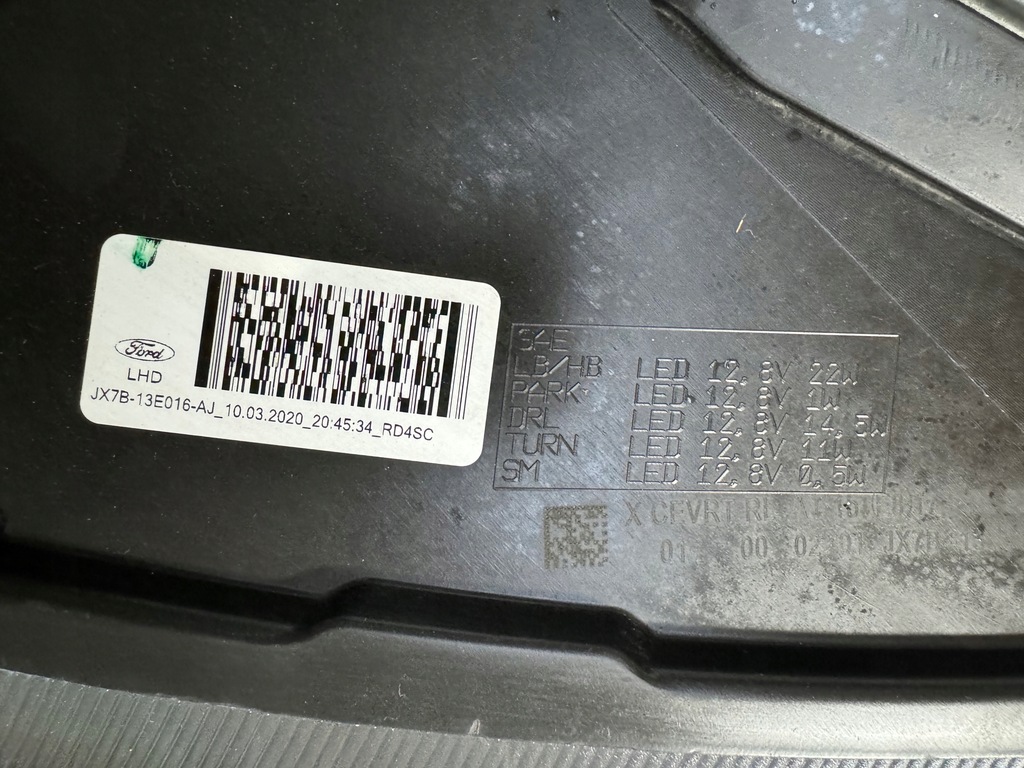 фото №7, Ford focus mk4 правая лампа full led
