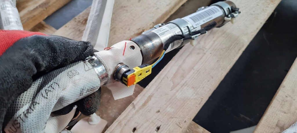 фото №12, Q5 8r шторка безопасности воздуха подушка безопасности правая 8r0880742f