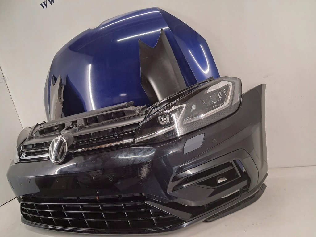 фото №3, Vw golf 7 vii lift r20 r-ka kompletny перед бампер капот лампа крыло pas