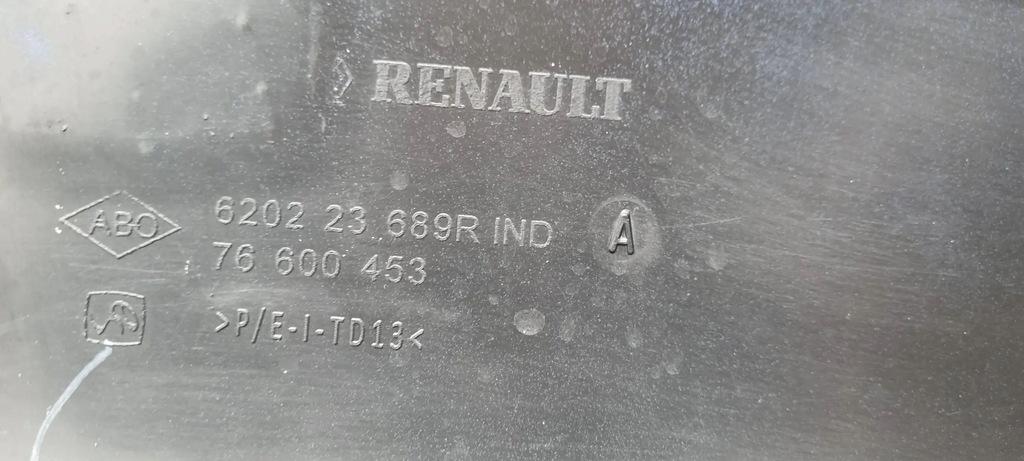 фото №12, Dacia lodgy 2012- бампер перед оригинал e401