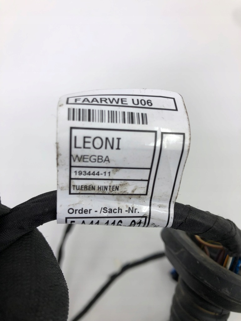 фото №6, Bmw 2 u06 жгут дверь правая задняя 5a41116