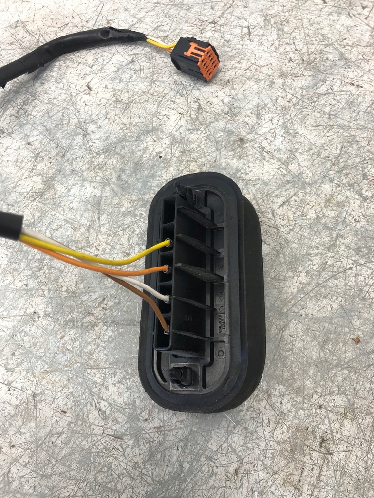 фото №4, Контактор двері renault master iv 252160003r