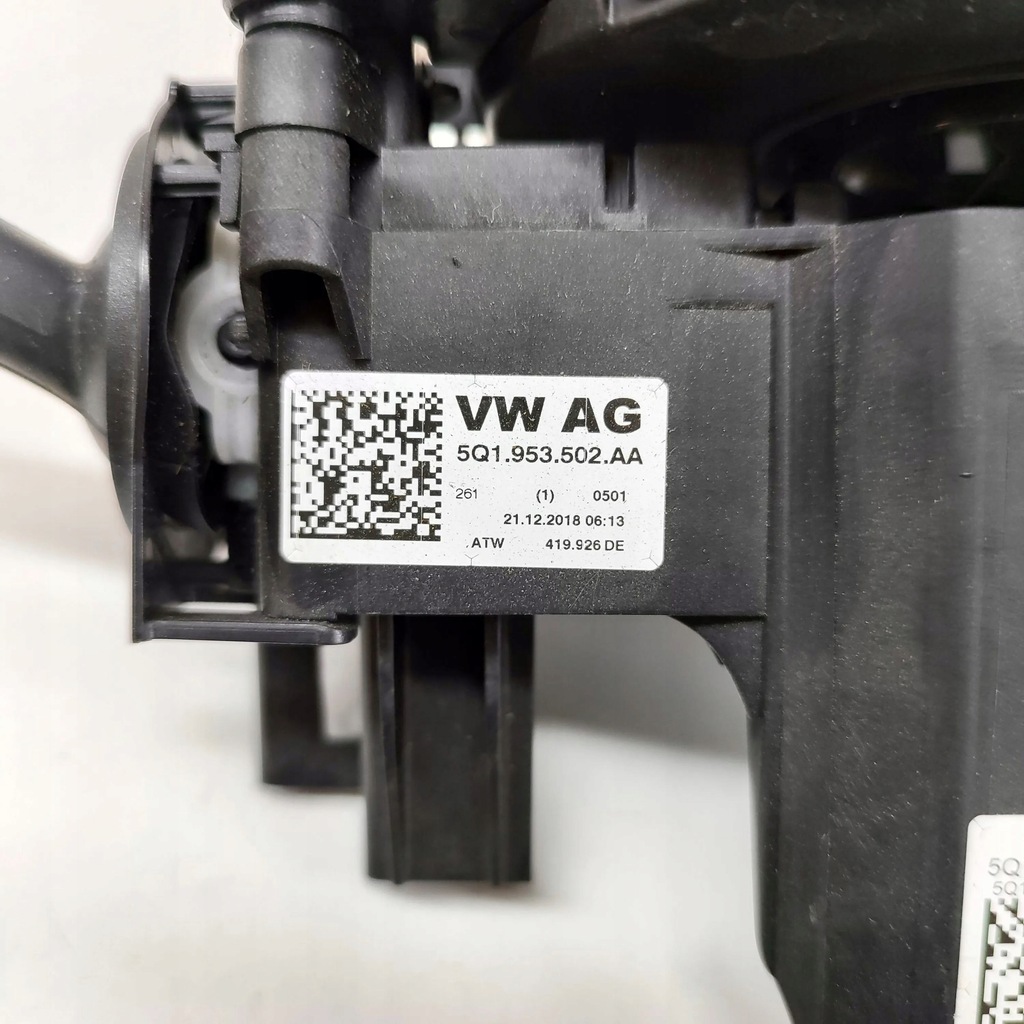 фото №7, Volkswagen tiguan 2019 рычаг / переключатель поворотники