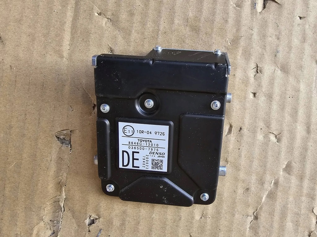 фото №1, Камера радар 8646c-12010 toyota corolla e21 nr mag 440877