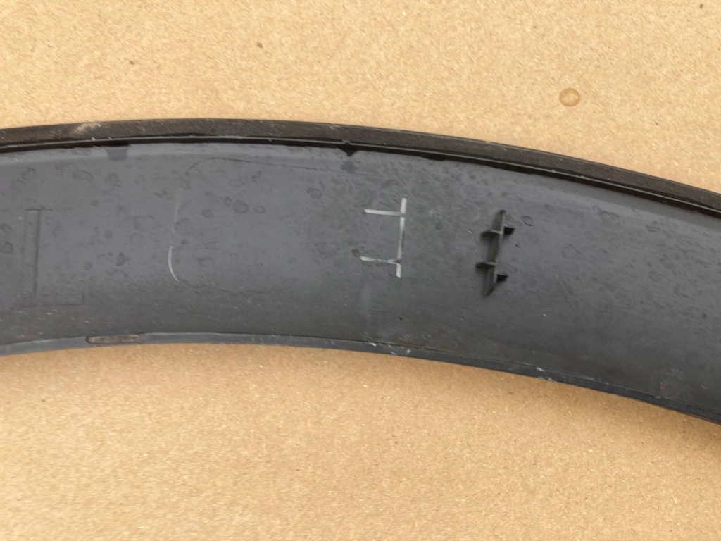 Mg zs ii 24- молдинг крыла левый перед orygi. Цена