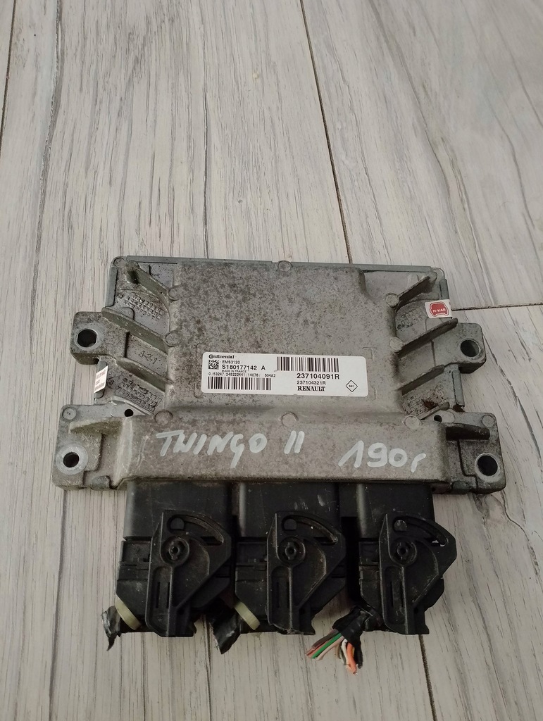 фото №1, Бортовой компьютер двигателя renault twingo ii 237104091r