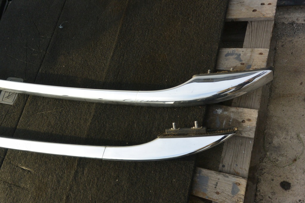 Рейлинги кровельные левое  хром mercedes gl x164 рестайлинг Недорого