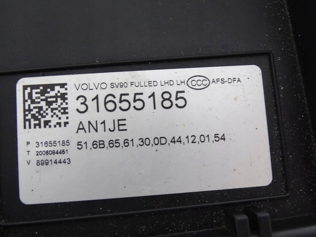 фото №10, Лампа перед передняя левая volvo v90 ii 2 s90 iii 3 full led + омыватель