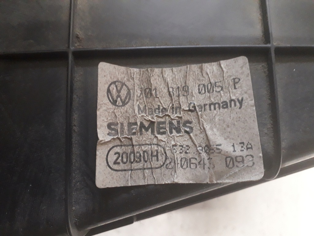 фото №7, Vw transporter t4 90-03 обігрівач 701819005p