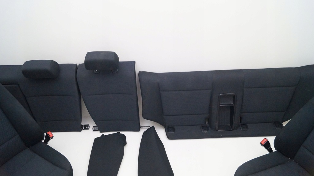 фото №5, Bmw 1 e88 e82 coupe сиденья заднее сиденье обшивки kpl t