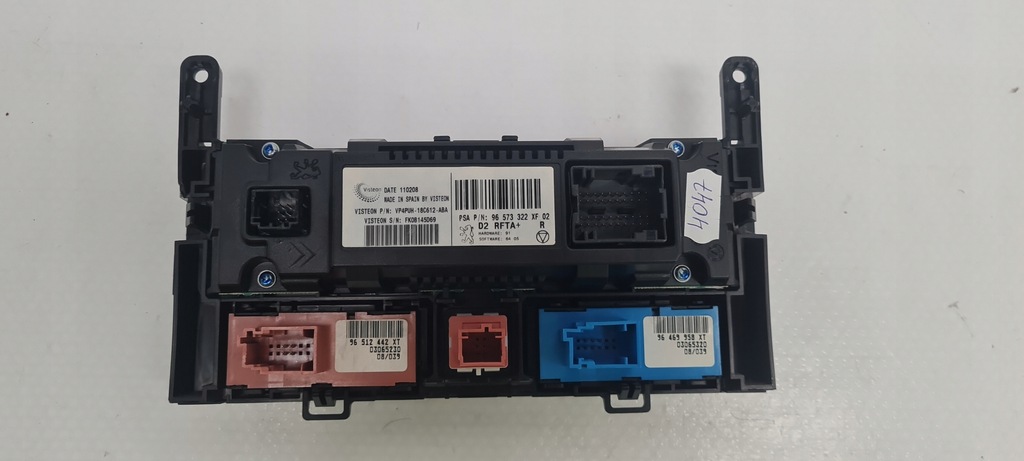 фото №8, Peugeot 407 панель управление кондиционера 96573322xf02