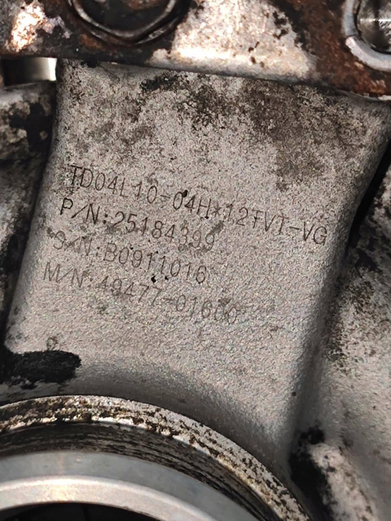 Турбіна турбонагнітач opel antara 49477-01600 25184399 Київ